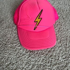 Aviator nation pink cap